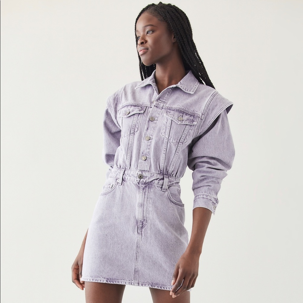 Reyna Extended Shoulder Dress